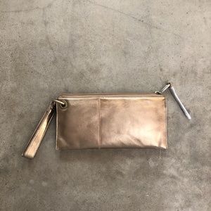 New Hobo Wristlet in Gold